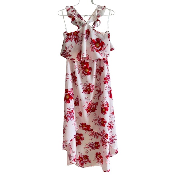 Tularosa Santorini Midi Dress in Fuchsia Bloom Size XS - Picture 4 of 11
